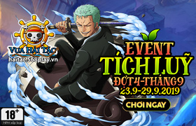 Event Tích Lũy Tháng 09 Đợt 4