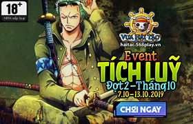 Event Tích Lũy Tháng 10 Đợt 2