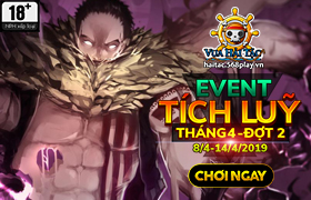 Event Tích Lũy Tháng 04 Đợt 2