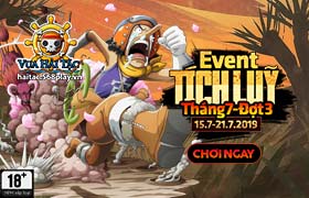 Event Tích Lũy Tháng 07 Đợt 3