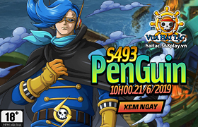 10h - 21/06 : Ra mắt máy chủ S493.Penguin