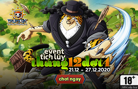 Event Tích Lũy Tháng 12 Đợt 4