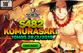 10h - 28/03 : Ra mắt máy chủ S482 Komurasaki