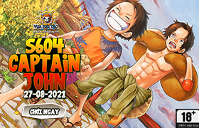 10h - 27.08: Ra mắt máy chủ S604 Captain John