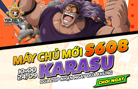 10h - 24.09: Ra mắt máy chủ S608 Karasu