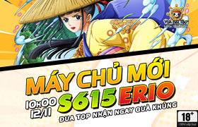 10h - 12.11: Ra mắt máy chủ S615 Erio