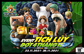 Event Tích Lũy Tháng 11.2021 - Đợt 4