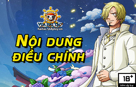 Nội dung điều chỉnh tướng và cập nhật shop
