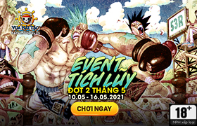 Event Tích Lũy Tháng 5.2021 - Đợt 2