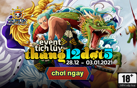 Event Tích Lũy Tháng 12 Đợt 5
