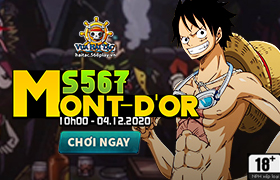 10h - 04.12: Ra mắt máy chủ S567 Mont-D'or