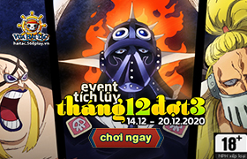 Event Tích Lũy Tháng 12 Đợt 3
