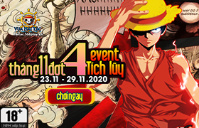 Event Tích Lũy Tháng 11 Đợt 4