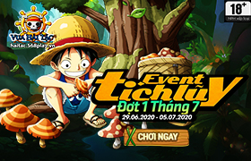 Event Tích Lũy Đợt 1 Tháng 07