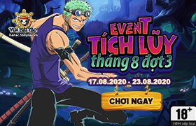 Event Tích Lũy Đợt 3 Tháng 08