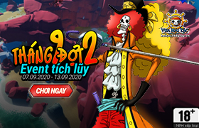 Event Tích Lũy Đợt 2 Tháng 09