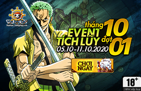 Event Tích Lũy Đợt 1 Tháng 10