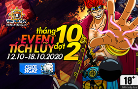 Event Tích Lũy Đợt 2 Tháng 10