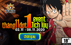 Event Tích Lũy Đợt 1 Tháng 11