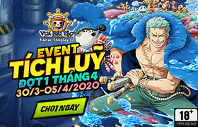 Event Tích Lũy Đợt 1 Tháng 04
