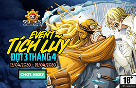 Event Tích Lũy Đợt 3 Tháng 04