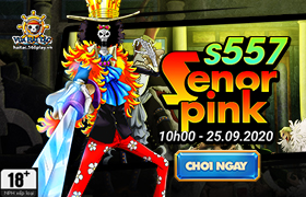 10h - 25.09 : Ra mắt máy chủ S557.Senor Pink