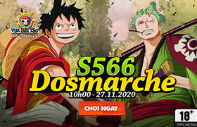 10h - 27.11: Ra mắt máy chủ S566.Dosmarche