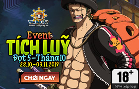 Event Tích Lũy Tháng 10 Đợt 5