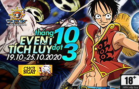 Event Tích Lũy Đợt 3 Tháng 10
