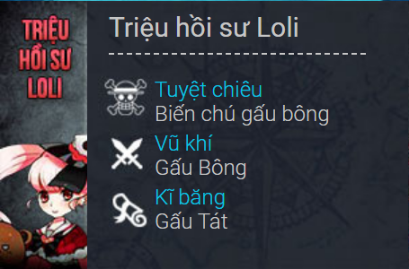 Triệu hồi sư Loli