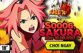 10h ngày 31/08 : Ra mắt máy chủ S0006 - Sakura