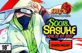 10h ngày 12/07 : Ra mắt máy chủ S0018 - Sasuke