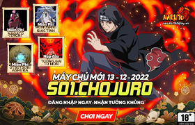 10h- 13.12.2022: Khai mở máy chủ S01.Chojuro