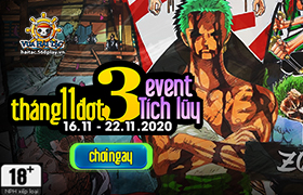 [VHT] Event Tích Lũy Tháng 11 Đợt 3