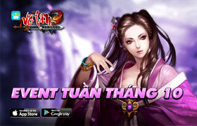 [Võ Lâm Mobile]Event tuần từ 18/10 đến 25/10