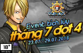 [VHT] 23.07 : Event Tích Lũy Tháng 7 Đợt 2