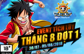 [VHT] 30.07 : Event Tích Lũy Tháng 8 Đợt 1