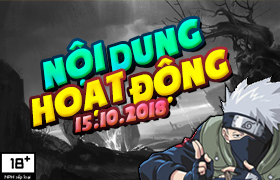 [NRT] Nội Dung Hoạt Động 15.10.2018