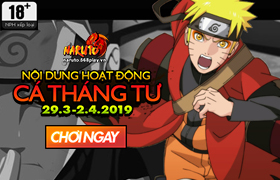 [NRT] Nội Dung Hoạt Động Cá Tháng Tư