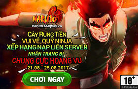 [Naruto]Hướng dẫn hoạt động tháng 8 