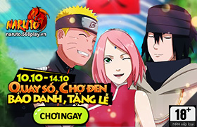 [Naruto]Hướng dẫn hoạt động tháng 10 