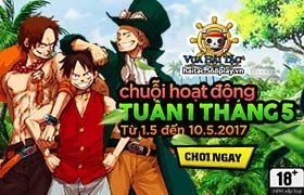 [Vua Hải Tặc] Hoạt động đợt 1 tháng 5