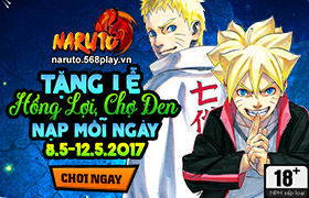 [Naruto] Chuỗi hoạt động tháng 5 “MÙA HÈ DỊU MÁT”