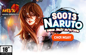 [Naruto] Ngày 24/12/2016 mở server mới S0013.Naruto