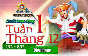 [Vua Hải Tặc] Update - Hoạt động tuần 1 tháng 12