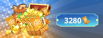 Gói 3.280 kim phiếu