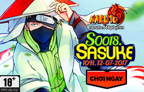 [Naruto]10h ngày 12/07 : Ra mắt máy chủ S0018 - Sasuke