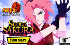 [Naruto]10h ngày 26/08 : Ra mắt máy chủ S0005.Sakura
