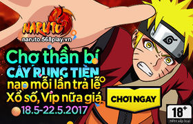 [Naruto] Chuỗi hoạt động tháng 5 “GIÓ MÁT MÙA HÈ”