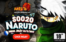[Naruto] Ngày 22/02/2017 mở server mới S0020.Naruto